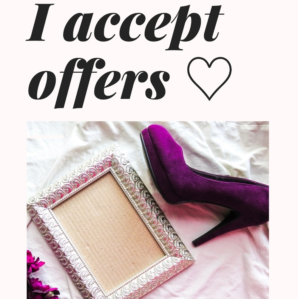I accept offers ♡